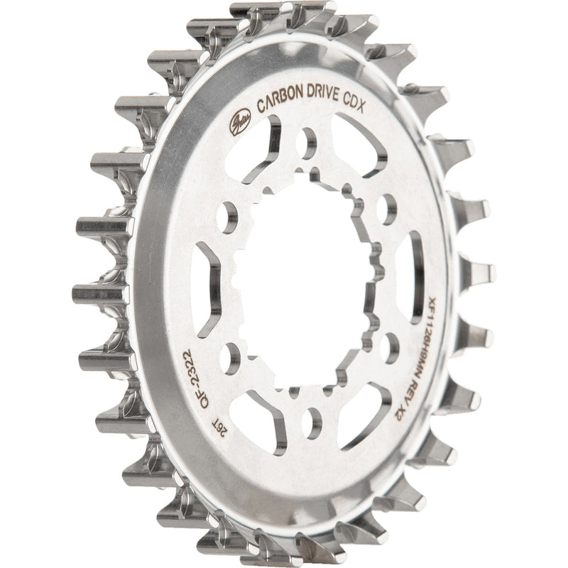 Gates Sprocket CDX 26T 6B 9-Pline Hub Fin Line