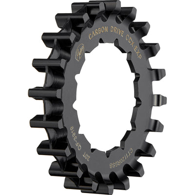 Gates sprocket cdx 20t rohloff splined zwart