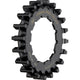 Pignone Gates cdx 20t rohloff scanalato nero