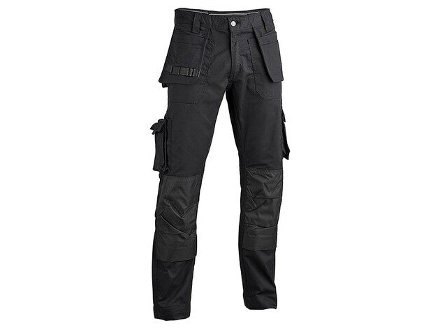 Ropa de trabajo Gevavi - pantalón multibolsillos gw05 negro | talla 46 - gw0500460