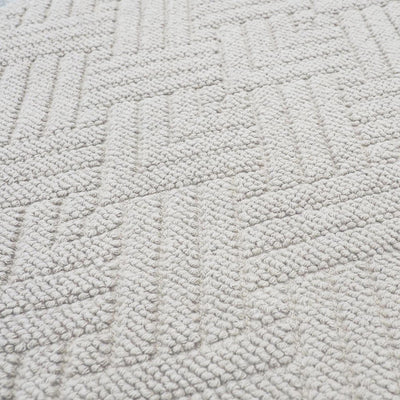 Alfombra de baño holandesa gaeta 50x80cm blanca