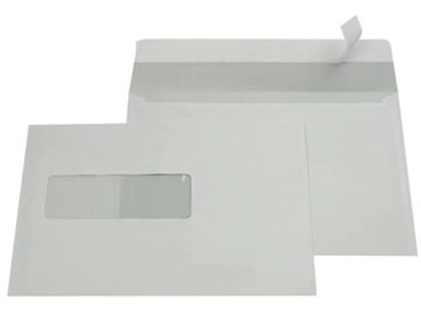 Buste Gallery ft 156 x 220 mm, finestra sinistra (500 pezzi)