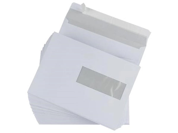 Buste Gallery ft 156 x 220 mm, finestra destra (500 pezzi)
