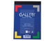 Blocco note Gallery formato 105 x 148 cm (a6), blocco a righe da 100 fogli