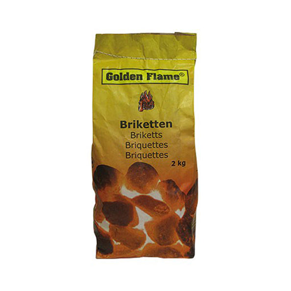 Briquetas llama dorada (8x 2kg)