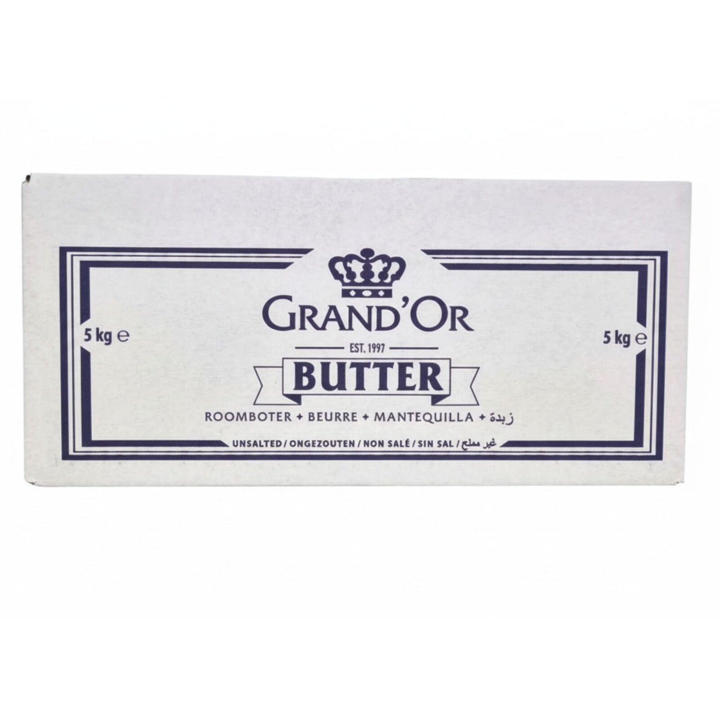 Mantequilla Grand'or 82% sin sal (5kg)