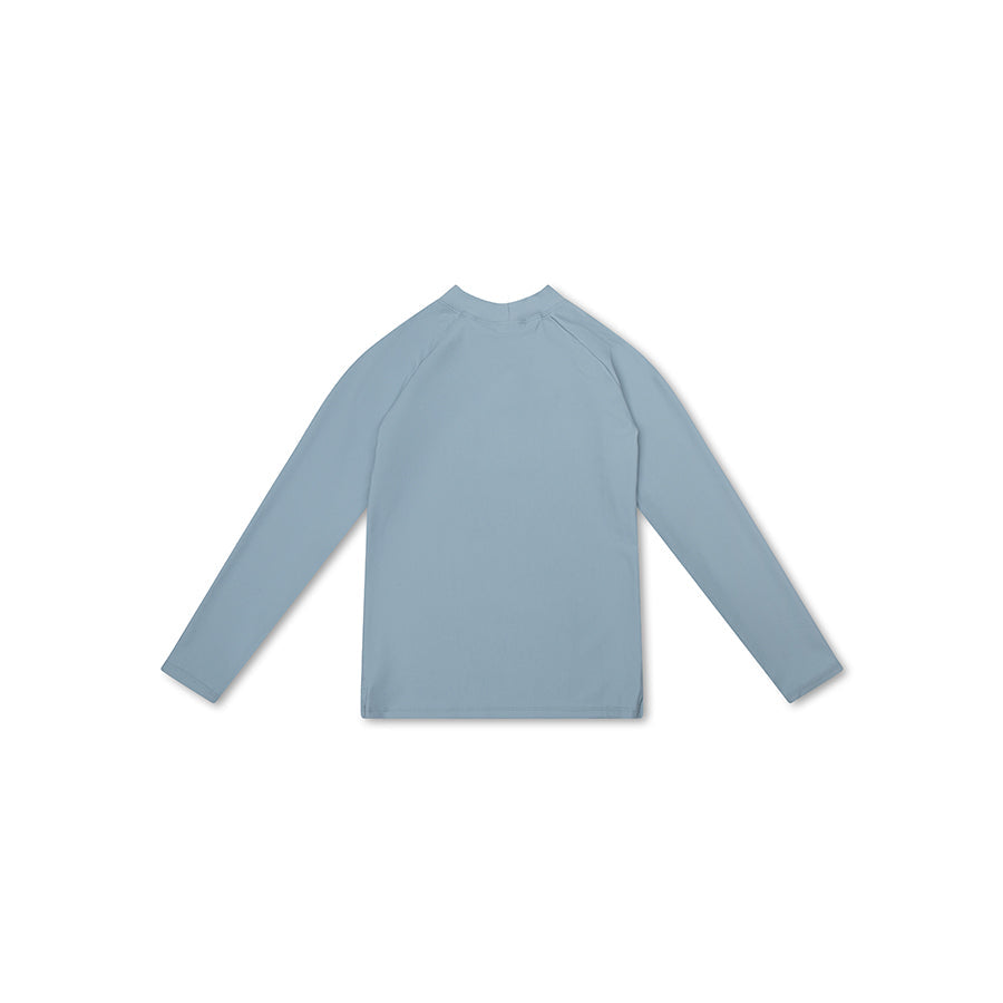 Tonos puros | Camisa de natación UV verde con mangas largas