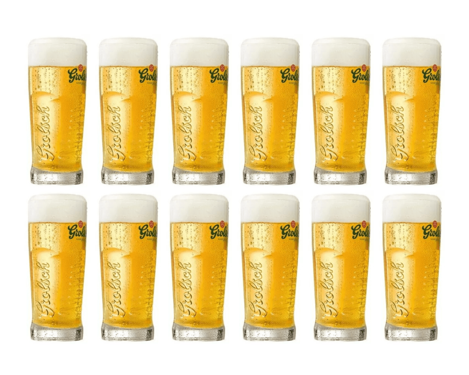 Vaso maestro Grolsch (12x 25cl)