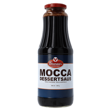 Salsa de postre Gruno mocca (1 litro)