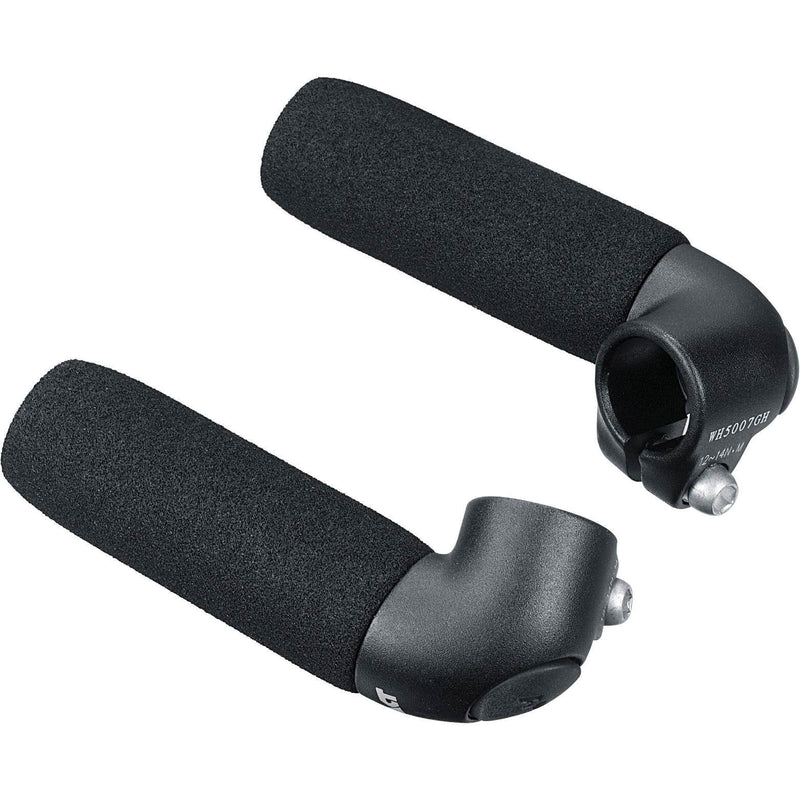 Primero de barra de barra EVO Tamaño S Negro de aluminio no ajustable