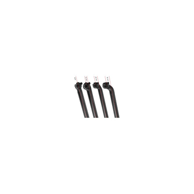 Ergotec zadelpen viper 20� 30,9 x 400 zwart mat