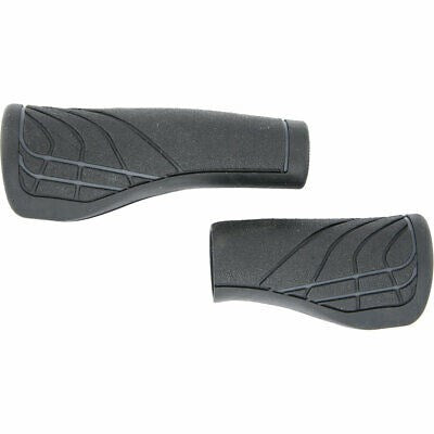 Herrmans Line DD36 - Manico in bicicletta ergonomicamente regolabile nero 124 90mm