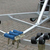 Remolque barco con rollo de sentina de poliuretano 115x86mm azul