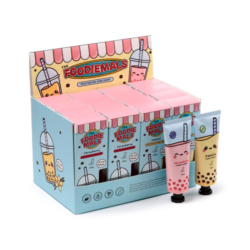 Foodiemals Bubble Tea crema per le mani idratante 75 ml