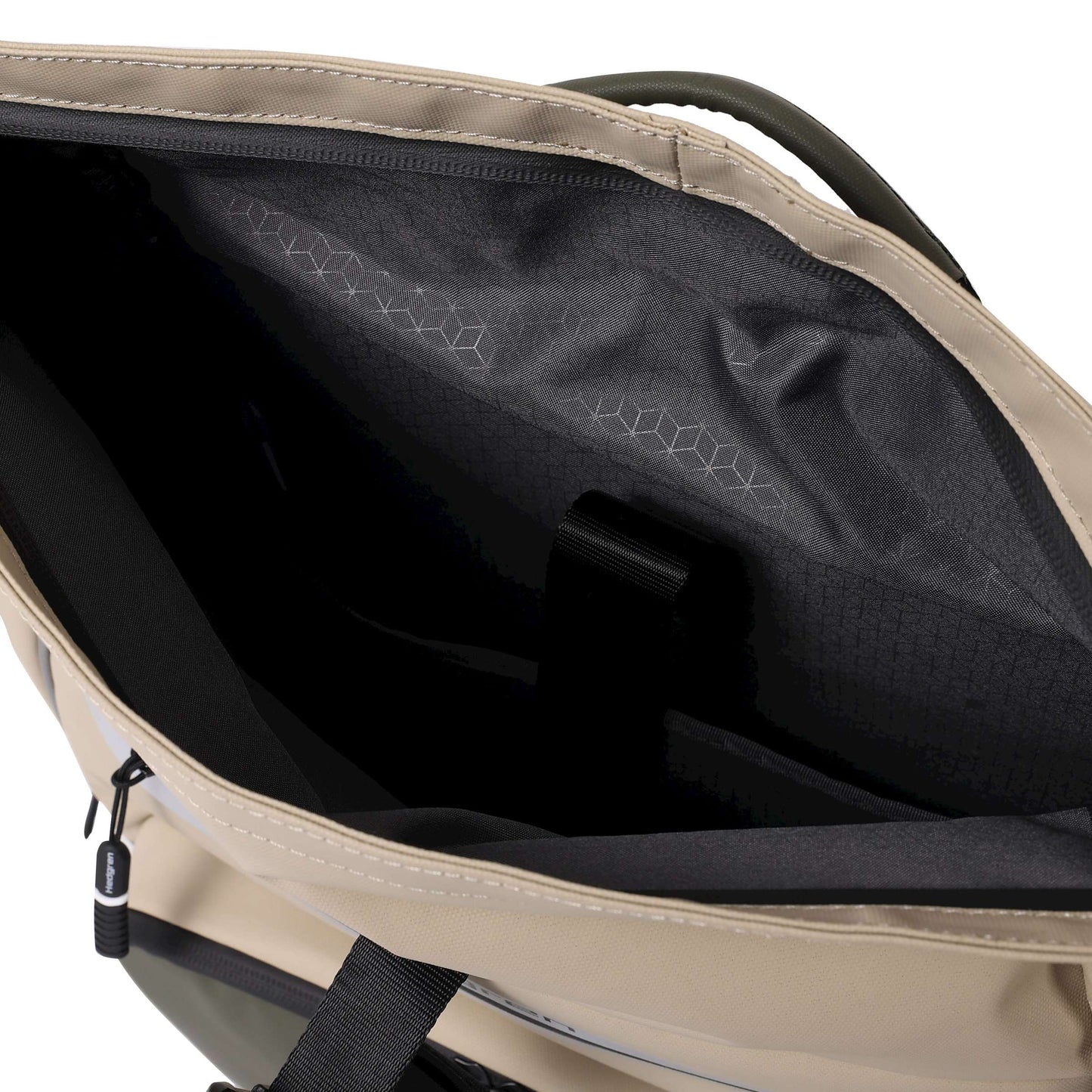 Hedgren commute bike hub rugtas 23,9l beige olive