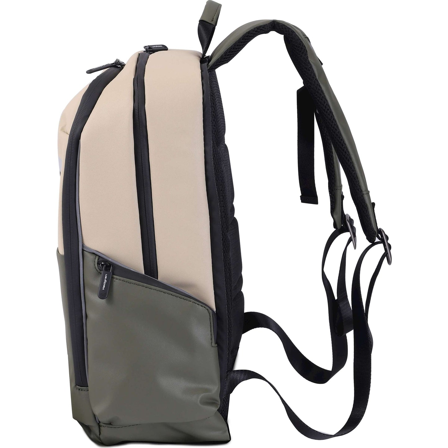 Hedgren commute bike stem rugtas 15,6l beige olive