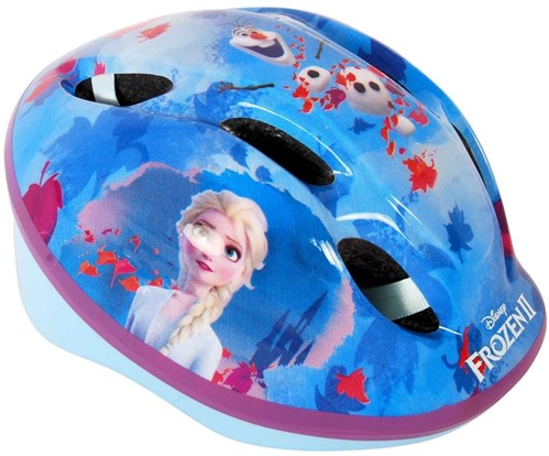 Disney Frozen Bicycle Skate Casco azul Rosa tamaño 51-55 cm