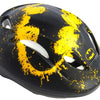 Casco de bicicleta de skate Batman Junigoud 52-56 cm de amarillo negro