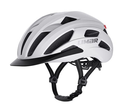 Helm Limar Torino L 57-61 Matt White con LED