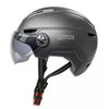 Casco de bicicleta de oro de pescado Tamaño negro 55-58 cm (S M)