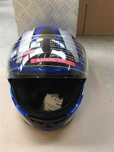 LP Integraalhelm L 59-60cm Race Blue Silver