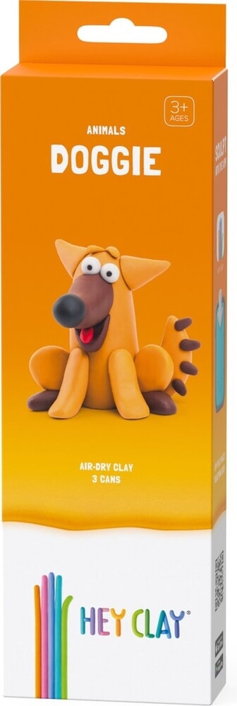 Hey-clay perrito 3 botes de plastilina
