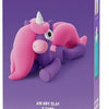 Hey-clay unicornio arcoiris brighty 3 latas de plastilina