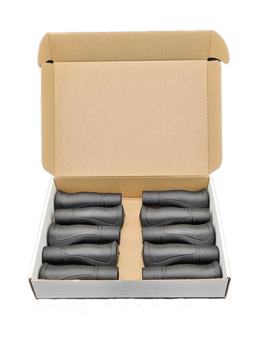 Herrmans handvatset 84b - 90 120 mm - zwart - 15 sets in werkplaatsverpakking