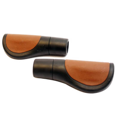 Widek Handvat City Comfort zwart bruin - 120mm