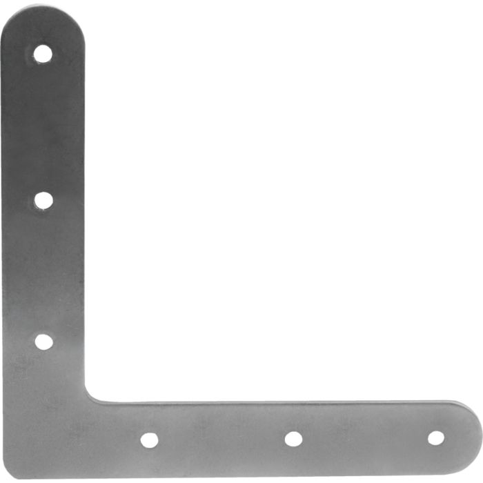 Connex cuadrado plano - conector de esquina de acero inoxidable - 120x120x20 - hvrj20031