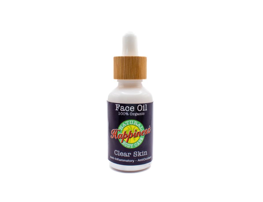 Olio per il viso Happinesz pelle trasparente 30 ml