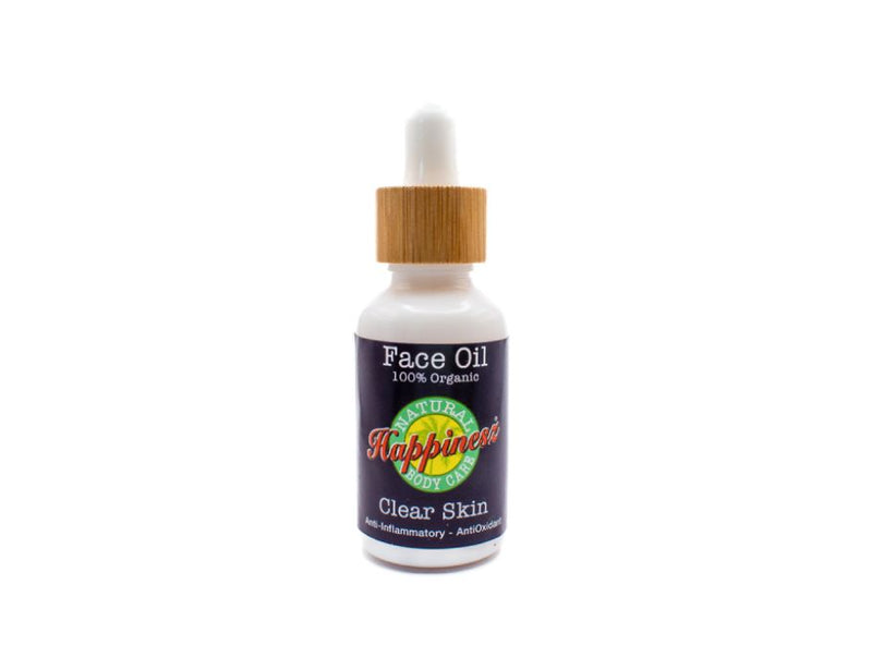 Olio per il viso Happinesz pelle trasparente 30 ml