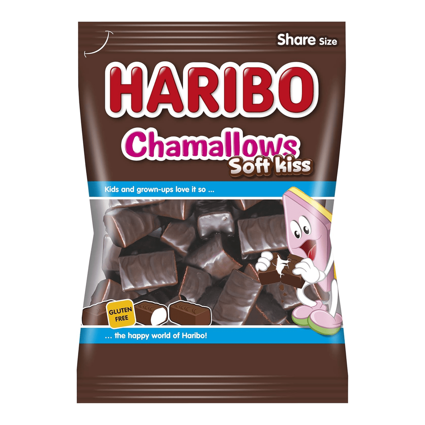 Bacio morbido di chamallow Haribo (12x 200g)