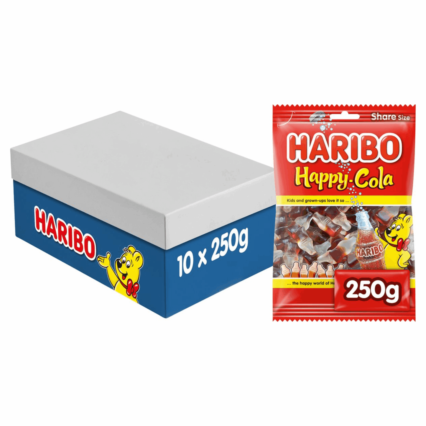 Haribo cola feliz (10x 250gr)