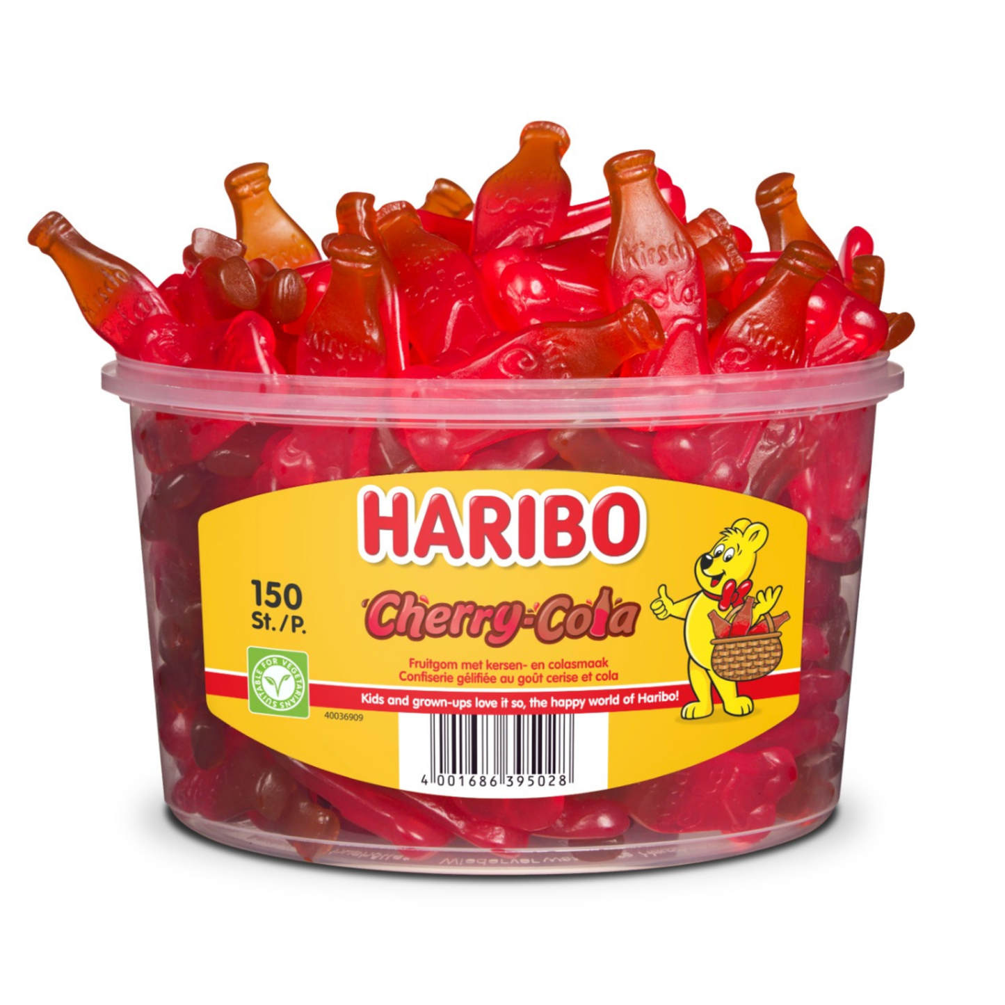 Cola de cereza Haribo (150 piezas)
