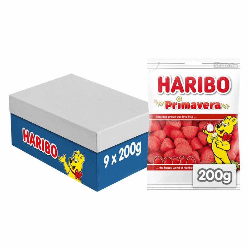 Busta per fragole in schiuma Haribo (9x 200gr)