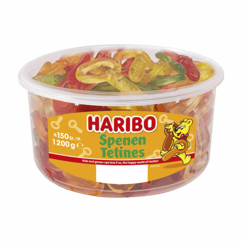 Tettarelle Haribo (150 pezzi)