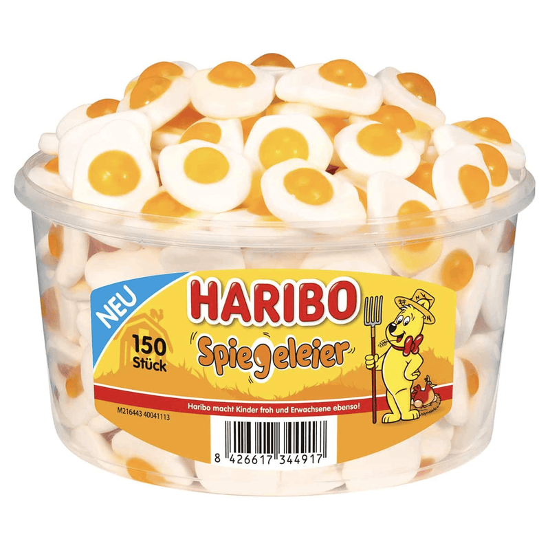Silo per uova fritte Haribo (150 pezzi)