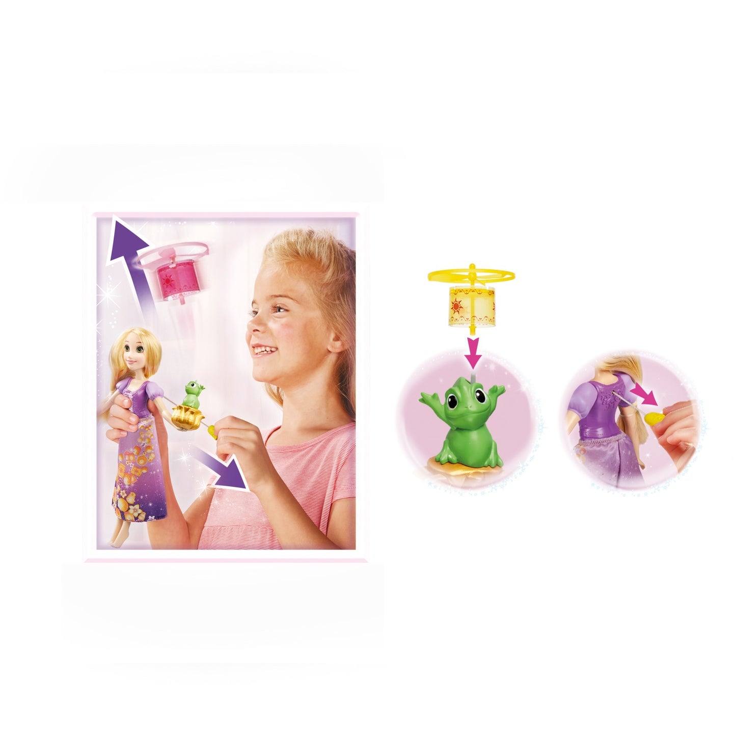 Linternas Flotantes Princesa Rapunzel de Hasbro