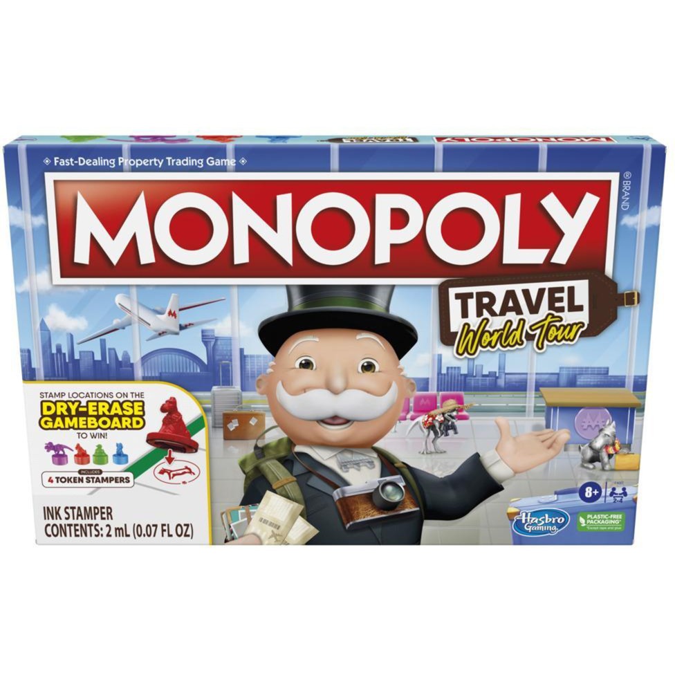 Gioco da tavolo Hasbro Monopoly World Travel