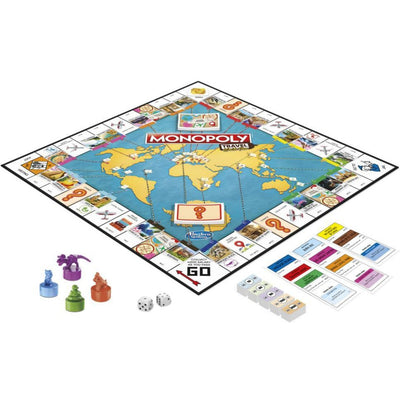 Gioco da tavolo Hasbro Monopoly World Travel