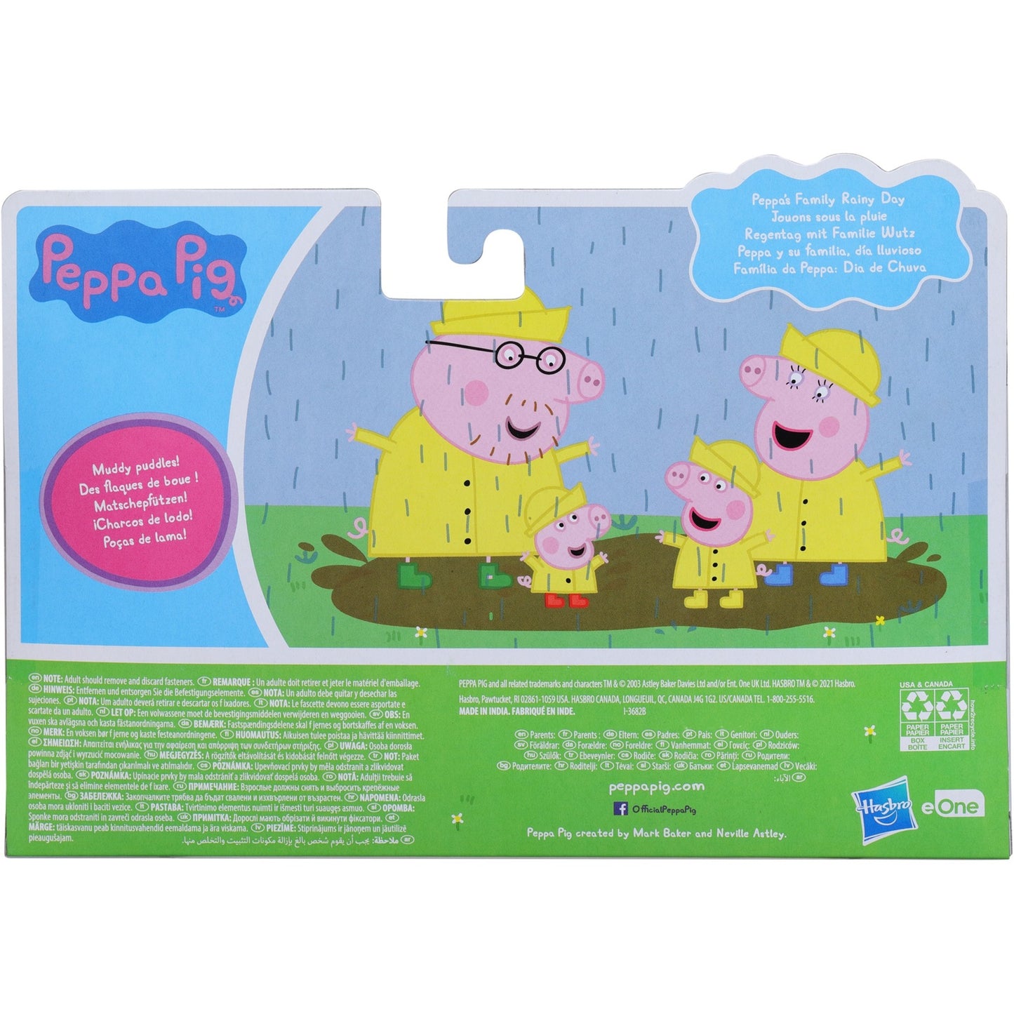 Hasbro Peppa's Family Rainy Day