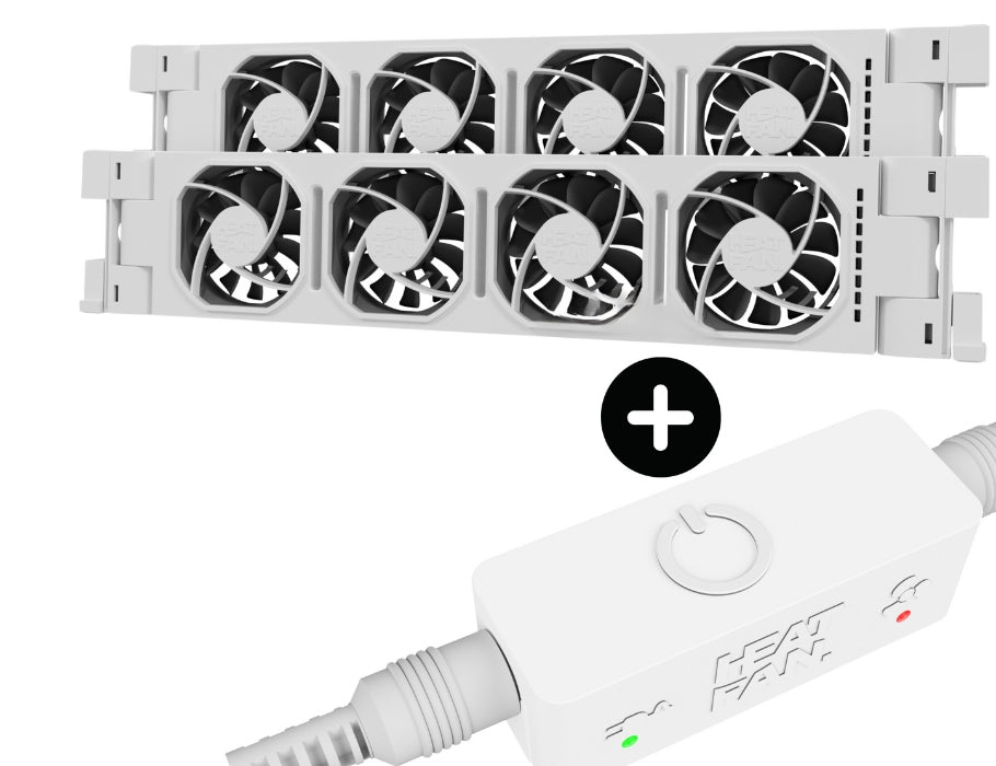 Callo Heatfan 4 Duo White Incl