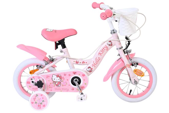 Volare hello kitty children's bicycle - girls - 12 inches - pink - two hand brakes