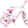 Hello kitty kinderfiets - meisjes - 14 inch - roze - twee handremmen