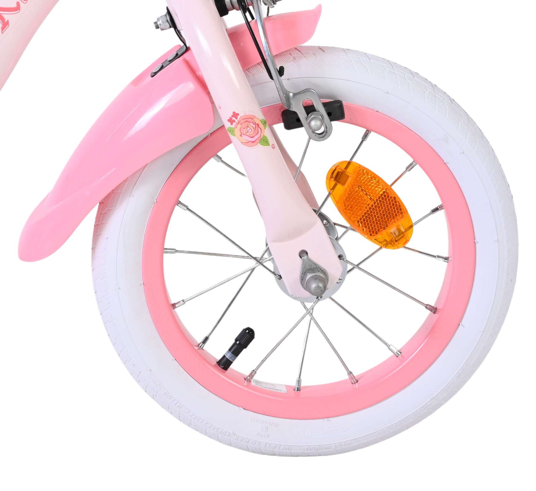 Volare hello kitty children's bicycle - girls - 12 inches - pink - two hand brakes