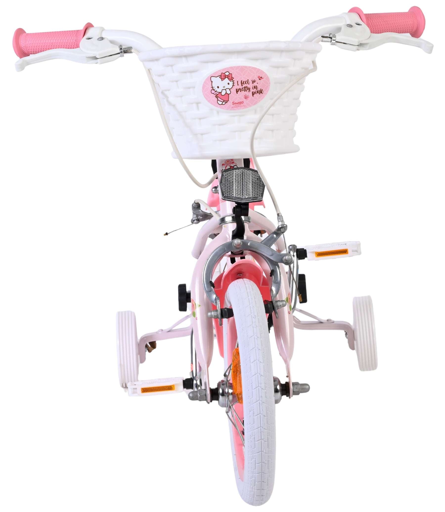 Volare hello kitty children's bicycle - girls - 12 inches - pink - two hand brakes