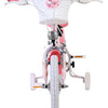 Hello kitty kinderfiets - meisjes - 14 inch - roze - twee handremmen