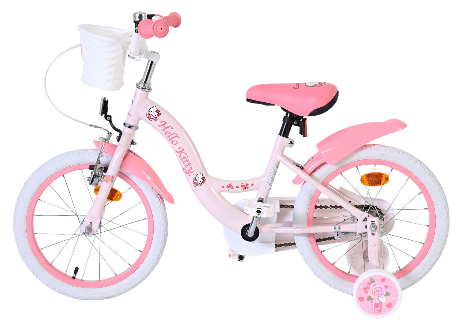 Volare hello kitty kinderfiets - meisjes - 16 inch - roze