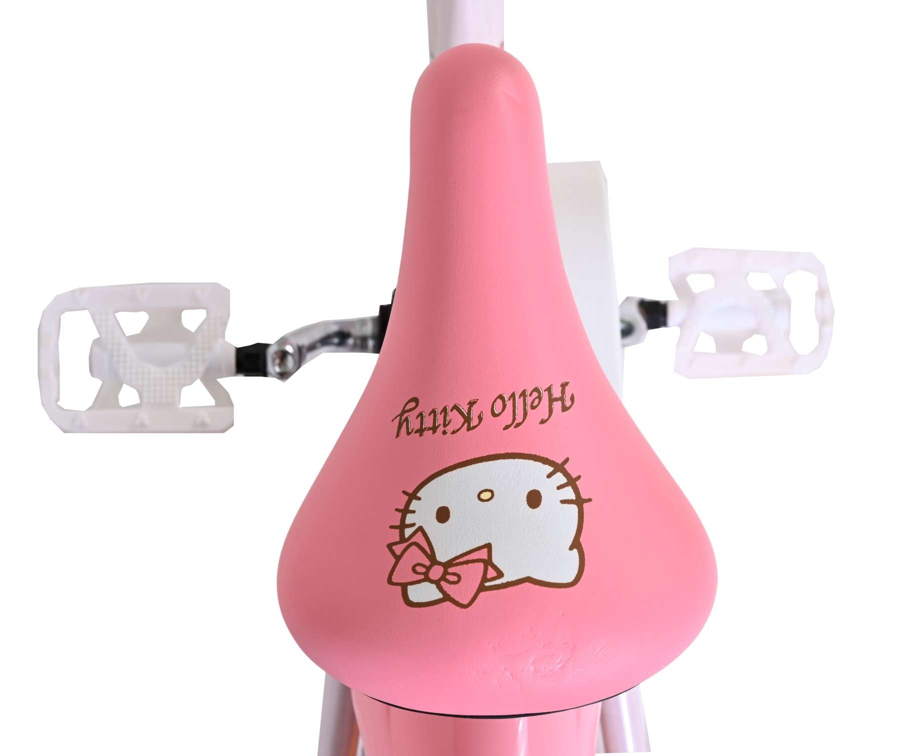 Volare hello kitty kinderfiets - meisjes - 16 inch - roze - twee handremmen